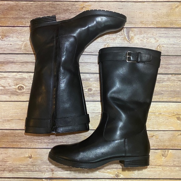 𝐋𝐀𝐔𝐑𝐄𝐍 𝐑𝐀𝐋𝐏𝐇 𝐋𝐀𝐔𝐑𝐄𝐍 Black Boots - Picture 3 of 9